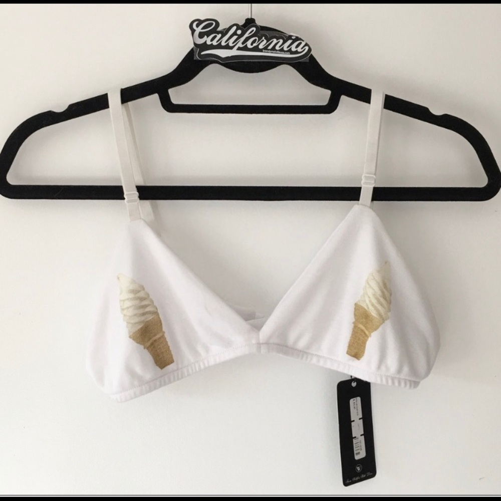 Wildfox ice cream cone bralette